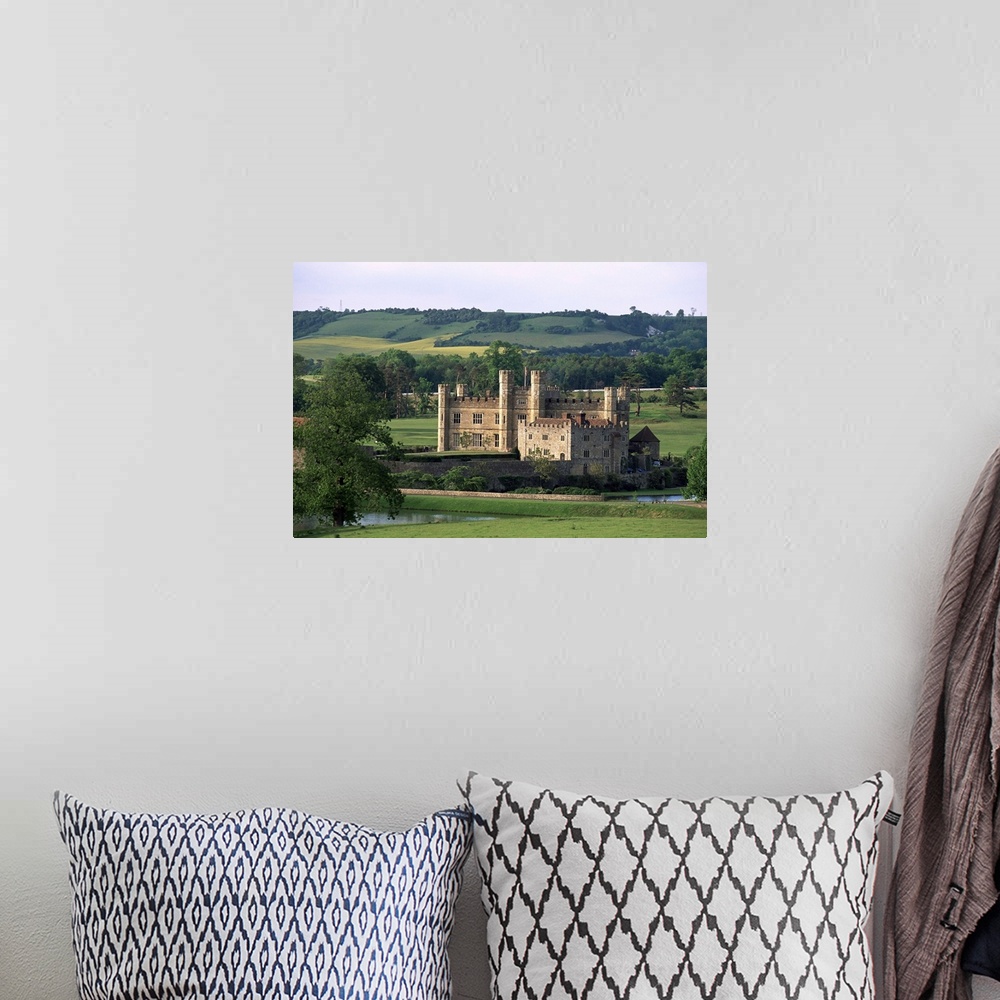 A bohemian room featuring Leeds Castle, Kent, England, United Kingdom, Europe