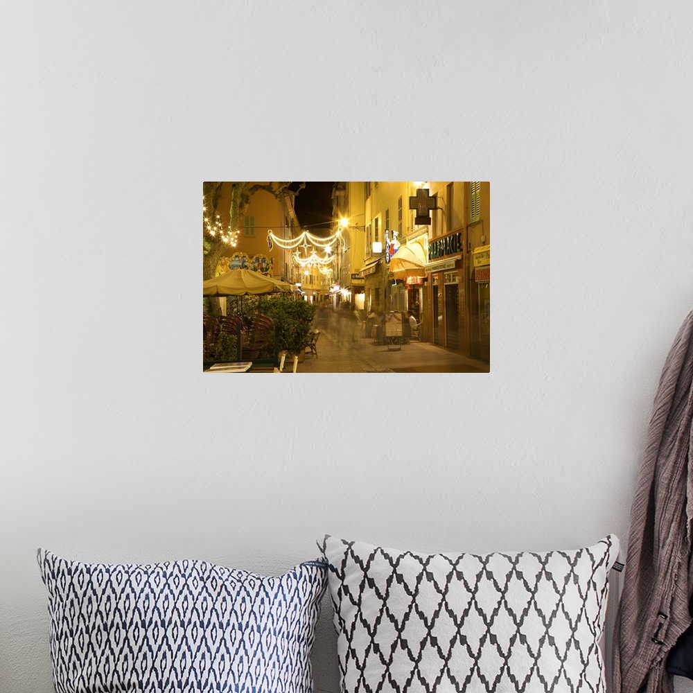 A bohemian room featuring Menton, Alpes Maritimes, Provence, Cote d'Azur, French Riviera, France, Mediterranean
