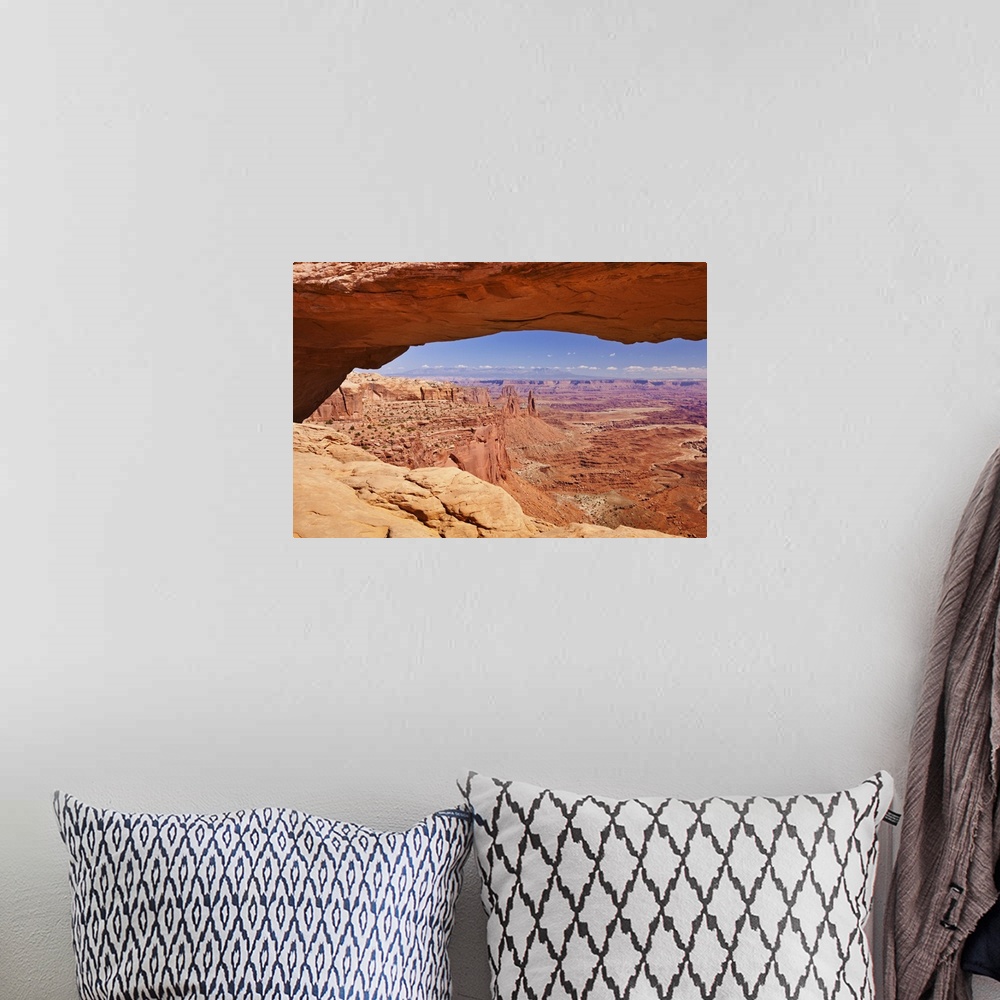 A bohemian room featuring Mesa Arch, Island in the Sky, Canyonlands National Park, Utah