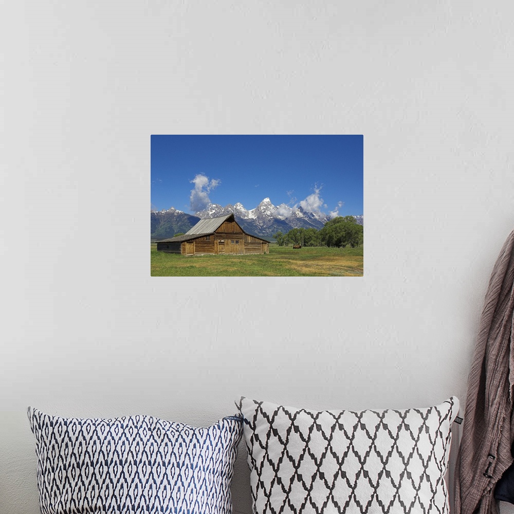 A bohemian room featuring Mormon Row Barn, Jackson Hole, Grand Teton National Park, Wyoming