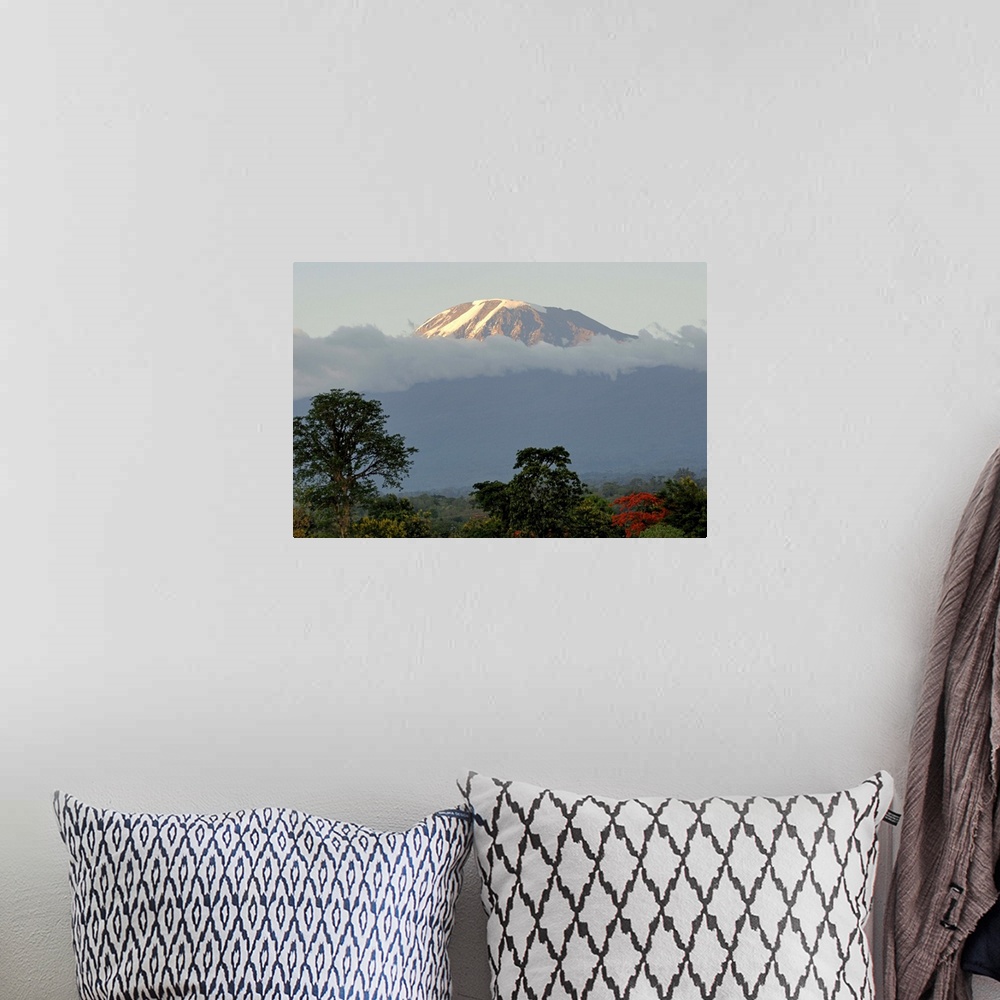 A bohemian room featuring Mount Kilimanjaro, Tanzania, East Africa, Africa
