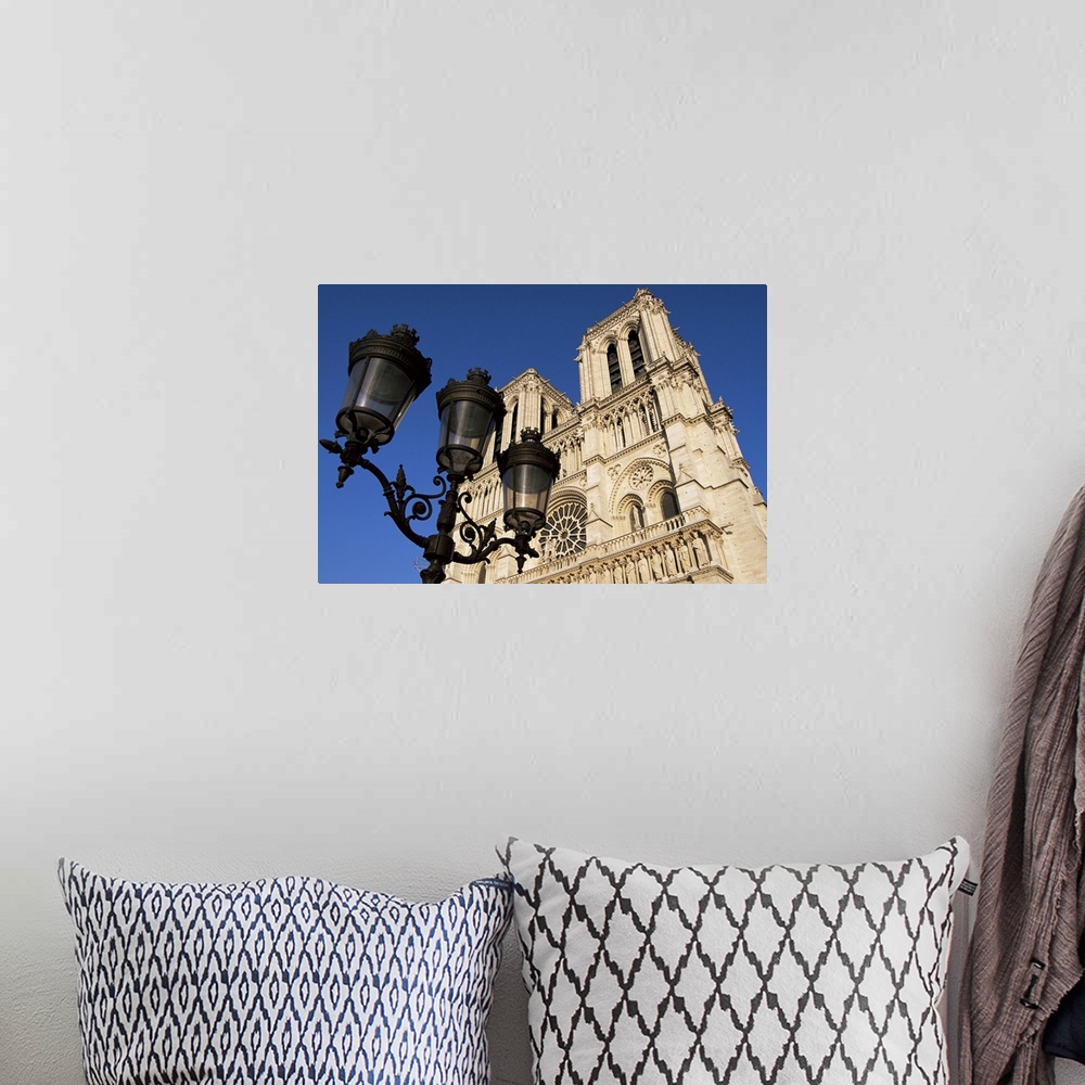 A bohemian room featuring Notre Dame de Paris, Ile de la Cite, Paris, France, Europe