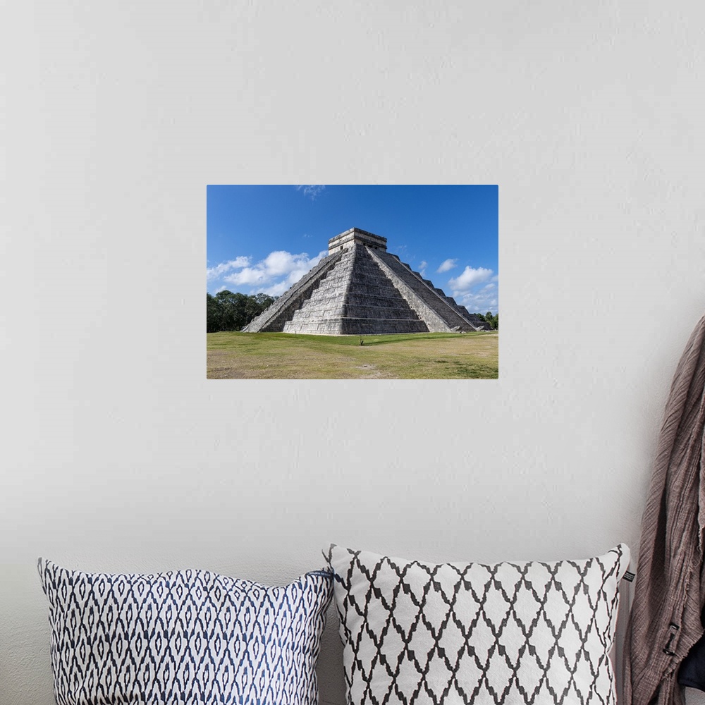 A bohemian room featuring Pre-Columbian city, Chichen Itza, UNESCO World Heritage Site, Yucatan, Mexico, North America