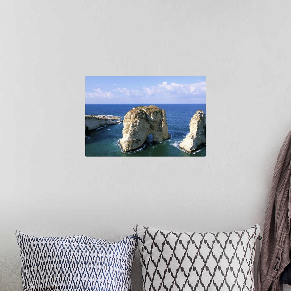 A bohemian room featuring Rock arches, Beirut, Lebanon, Mediterranean Sea, Middle East