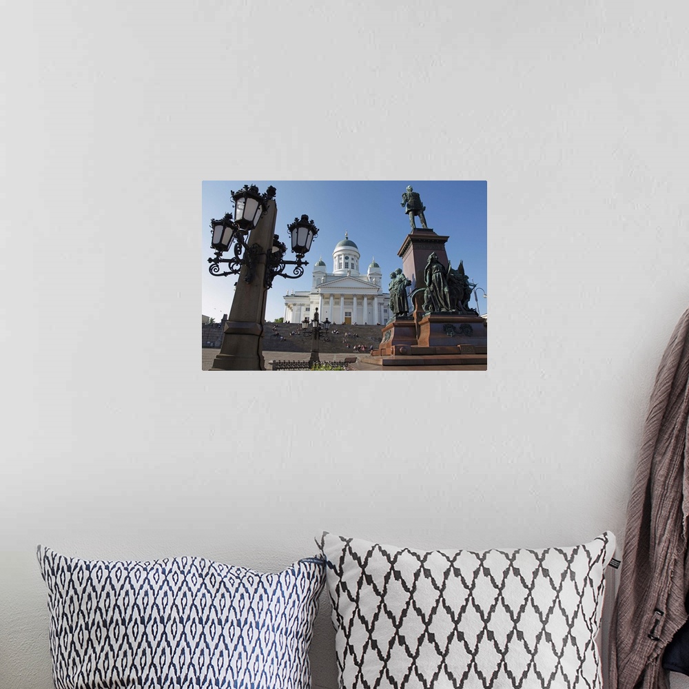 A bohemian room featuring Tsar Alexander II Memorial and Lutheran Cathedral, Senate Square, Helsinki, Finland