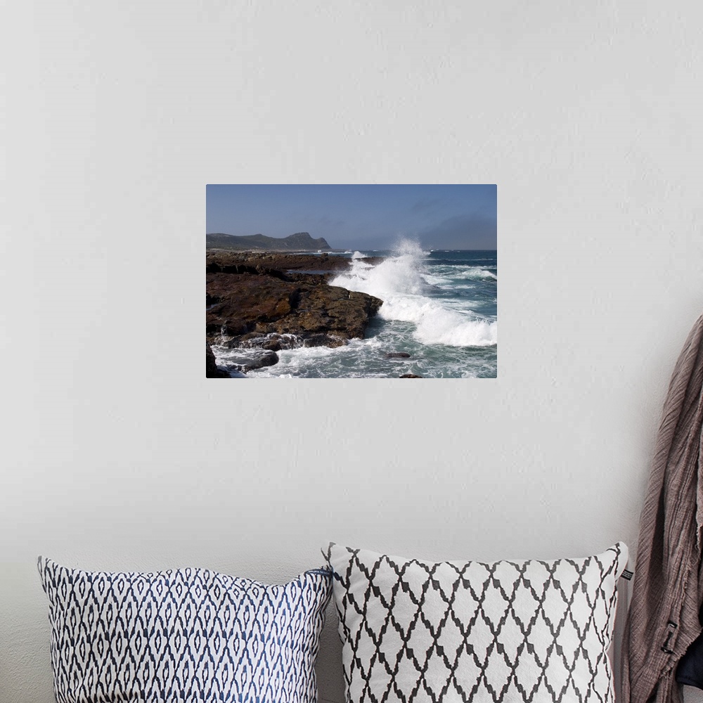 A bohemian room featuring Waves at the Cape of the good hope, Cape of the good hope, Capetown, South Africa