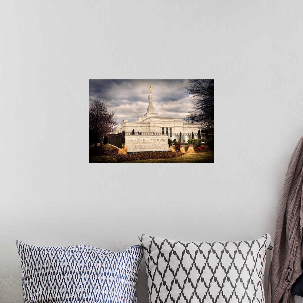 A bohemian room featuring The Nashville Tennessee Temple is located in Franklin, Tennessee. Though not owned by the temple,...