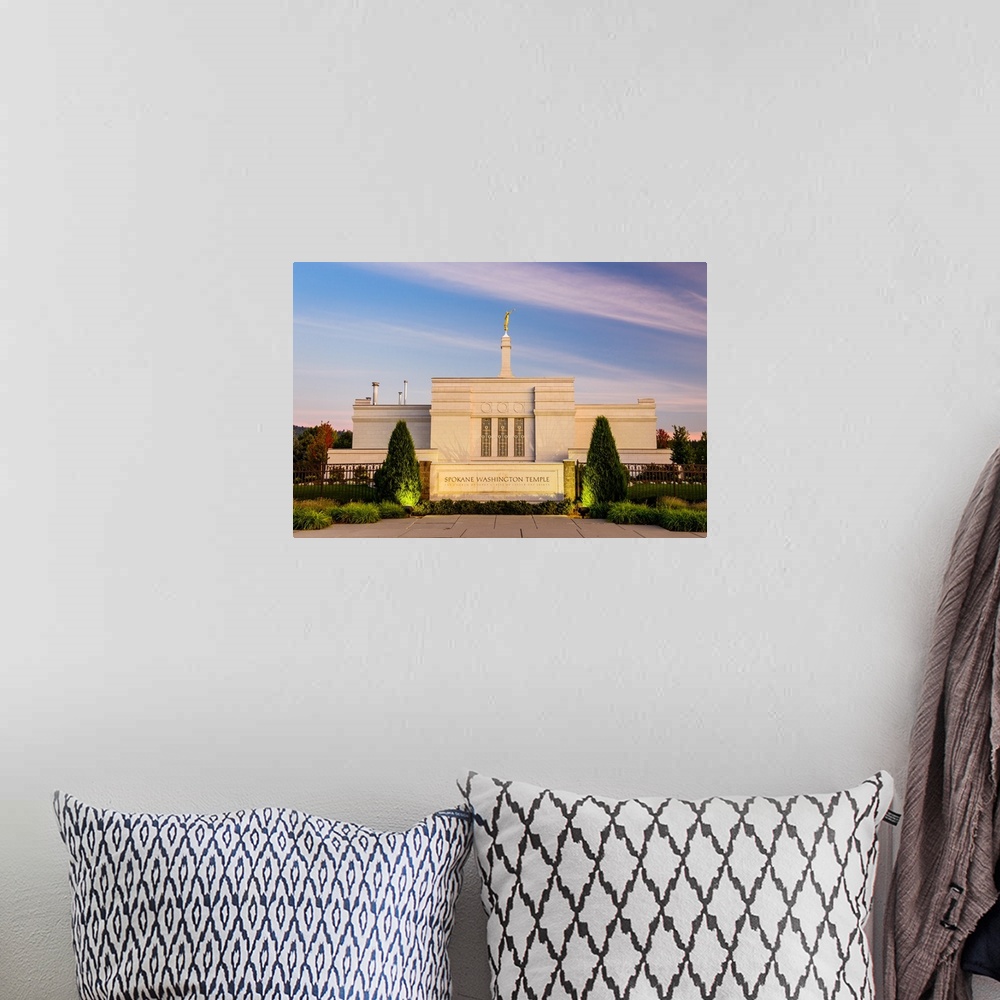 A bohemian room featuring The Spokane Washington Temple is the 59th operating temple and was dedicated in October 1998 by F...