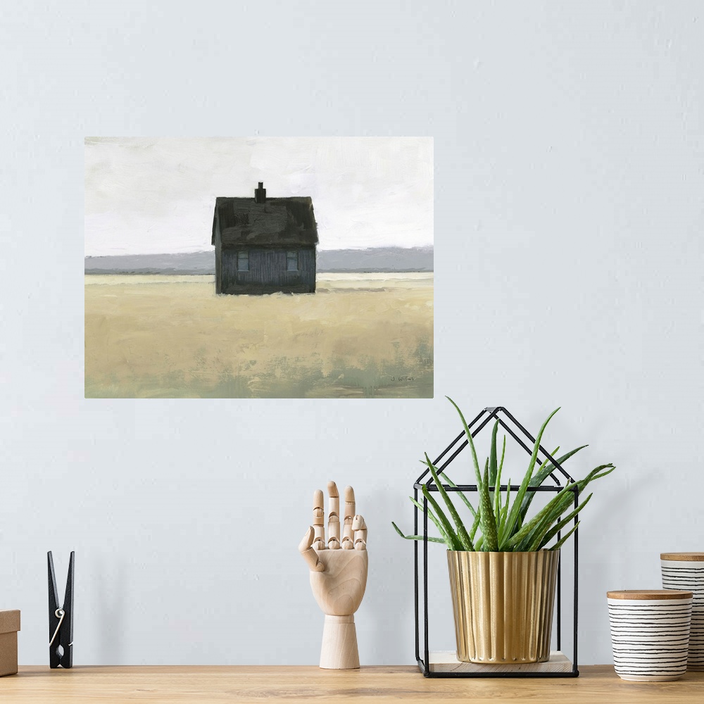 A bohemian room featuring Lonely Landscape II