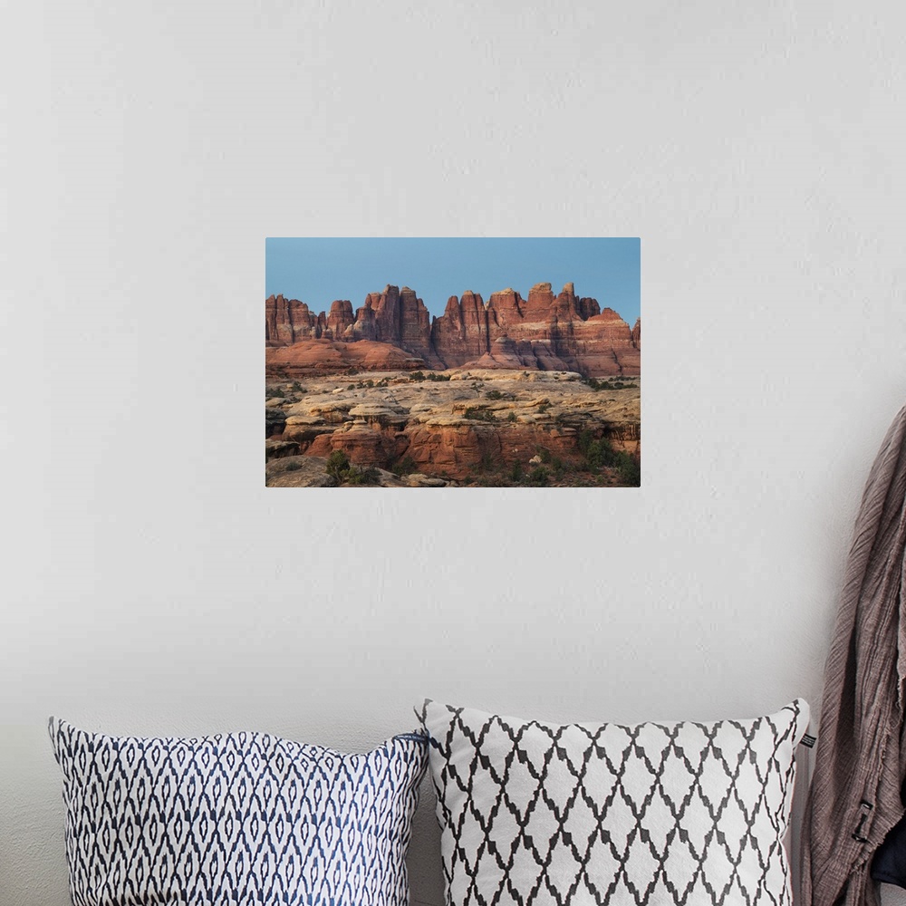 A bohemian room featuring The Needles, Canyonlands National Park Utah