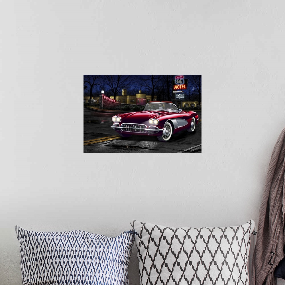 A bohemian room featuring Diners and Cars V