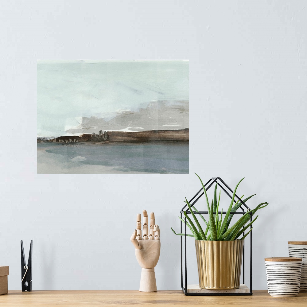 A bohemian room featuring Hazy Inlet II