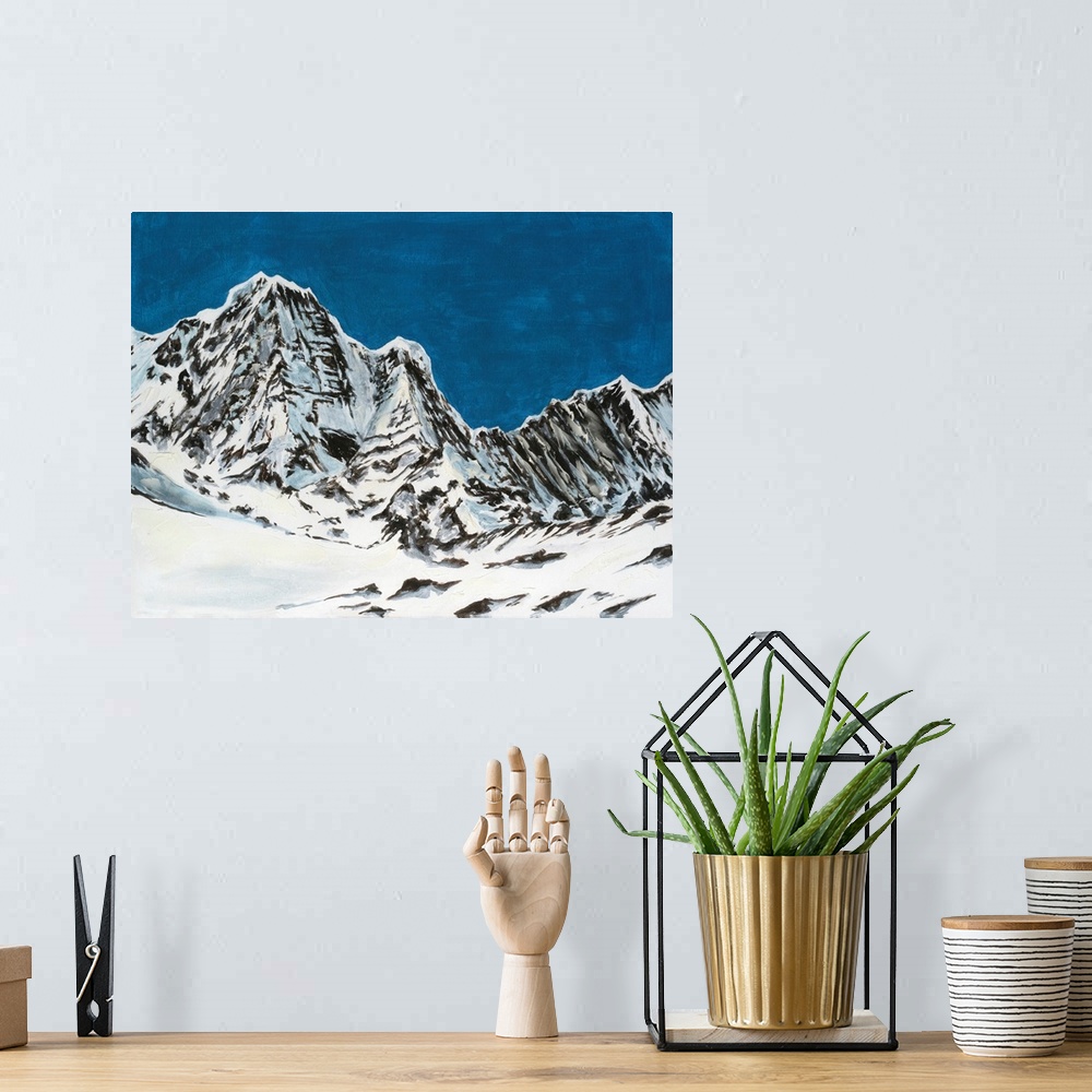 A bohemian room featuring Pristine Peaks II