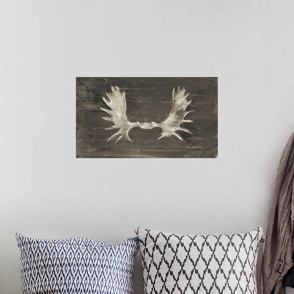 A bohemian room featuring Rustic Moose Mount I