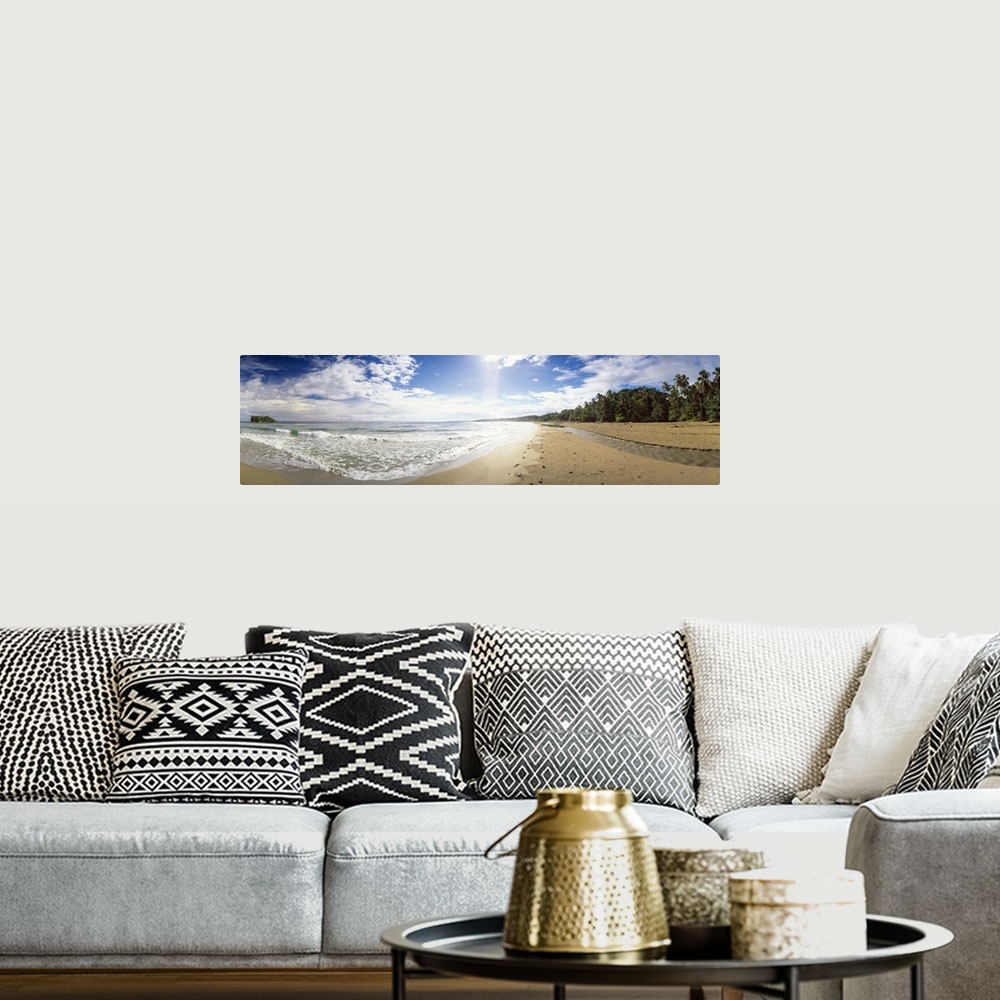 A bohemian room featuring Clouds over the sea, Limon, Puerto Viejo, Cahuita, Costa Rica