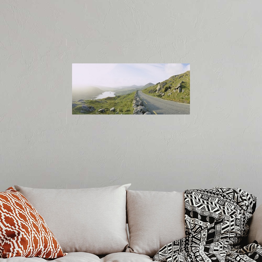 A bohemian room featuring Highway on a hillside, County Kerry, Republic of Ireland