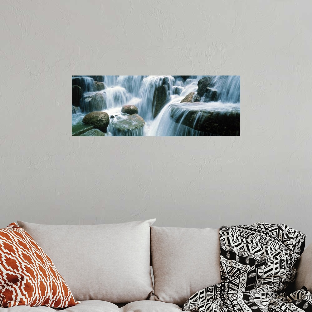 A bohemian room featuring Waterfall Temecula CA