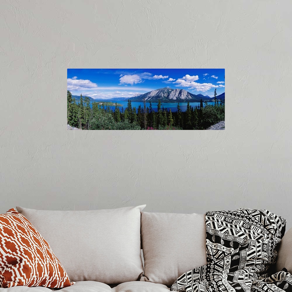 A bohemian room featuring Canada, Yukon, Teslin Lake