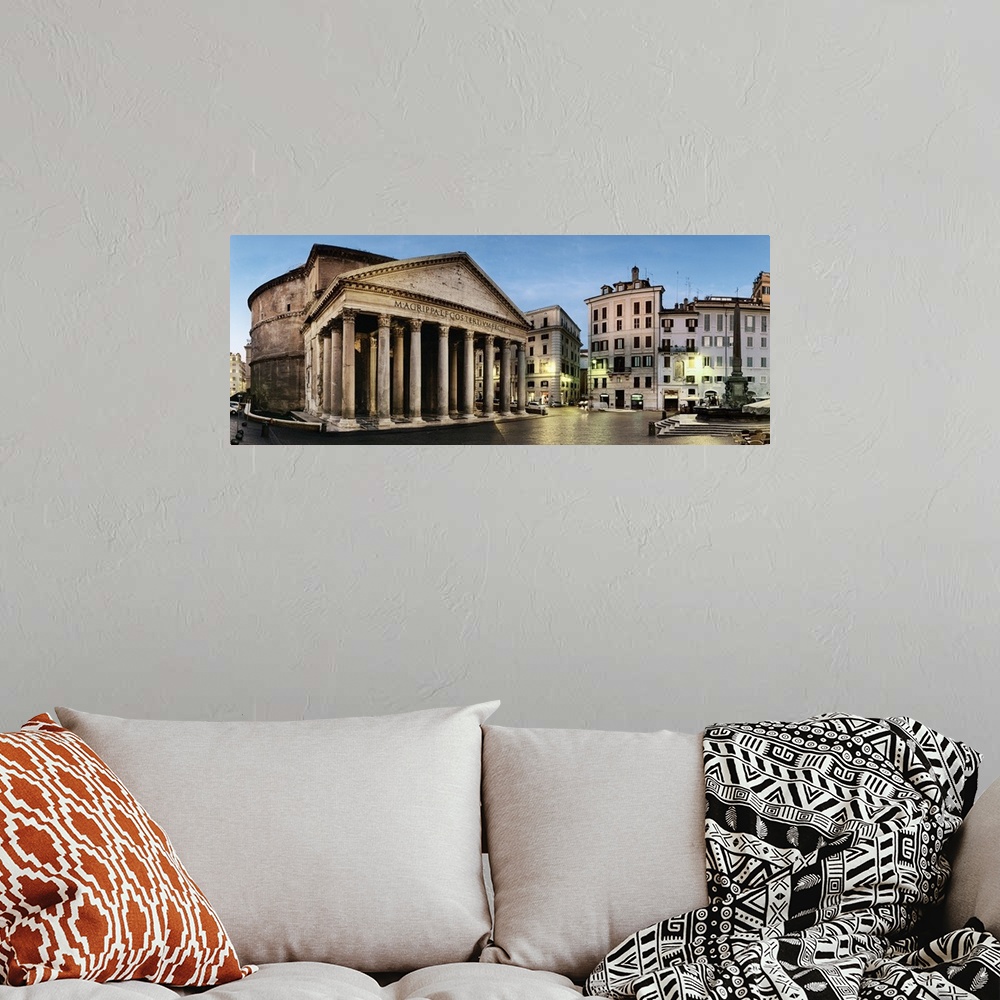 A bohemian room featuring Italy, Latium, Mediterranean area, Roma district, Rome, Pantheon