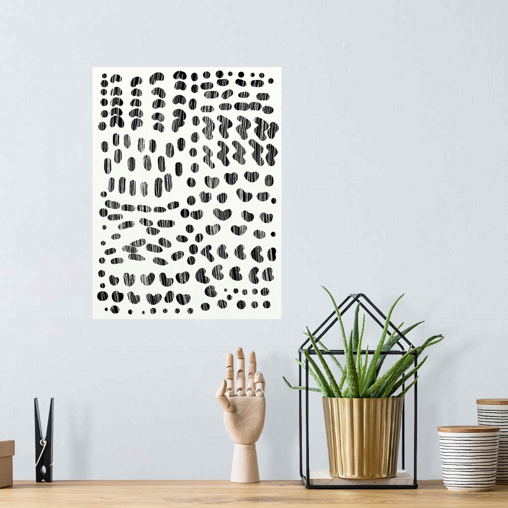A bohemian room featuring Dots And Strokes
