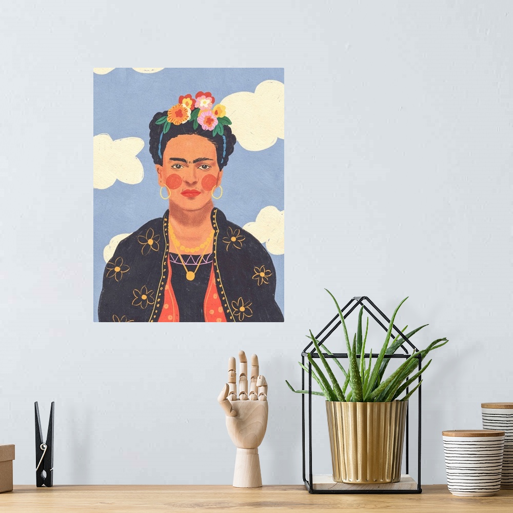 A bohemian room featuring Frida 2