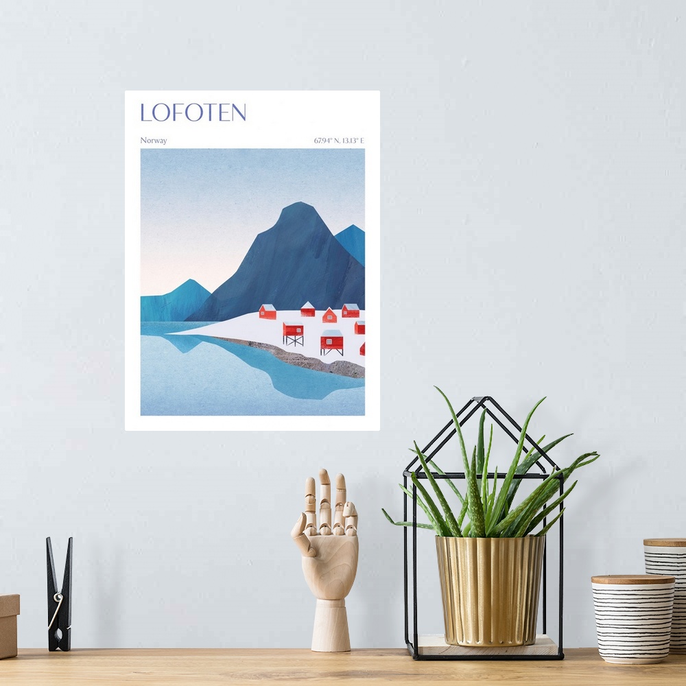 A bohemian room featuring Lofoten, Norway