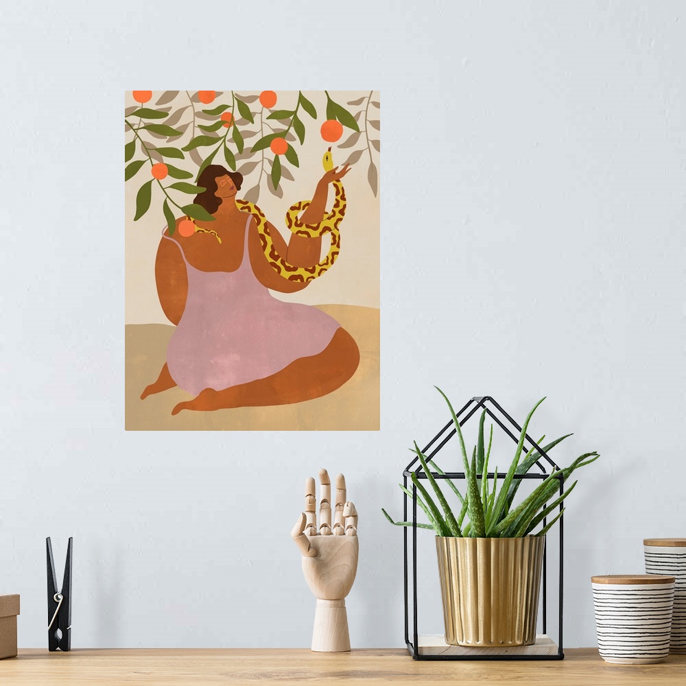 A bohemian room featuring Smell The Orange