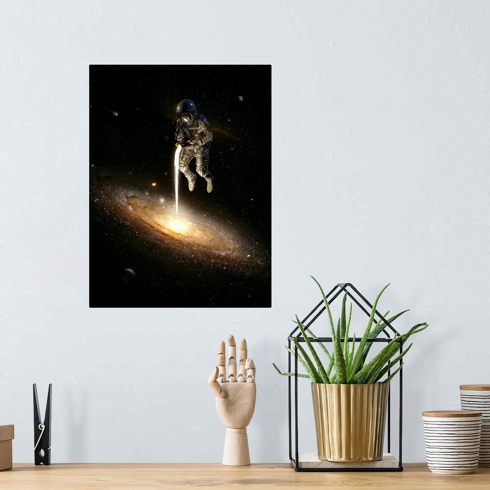 A bohemian room featuring The Milky Way