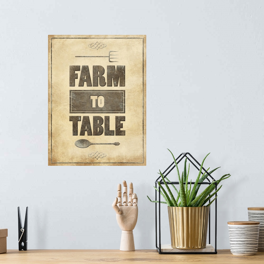 A bohemian room featuring Farm to Table - Rust