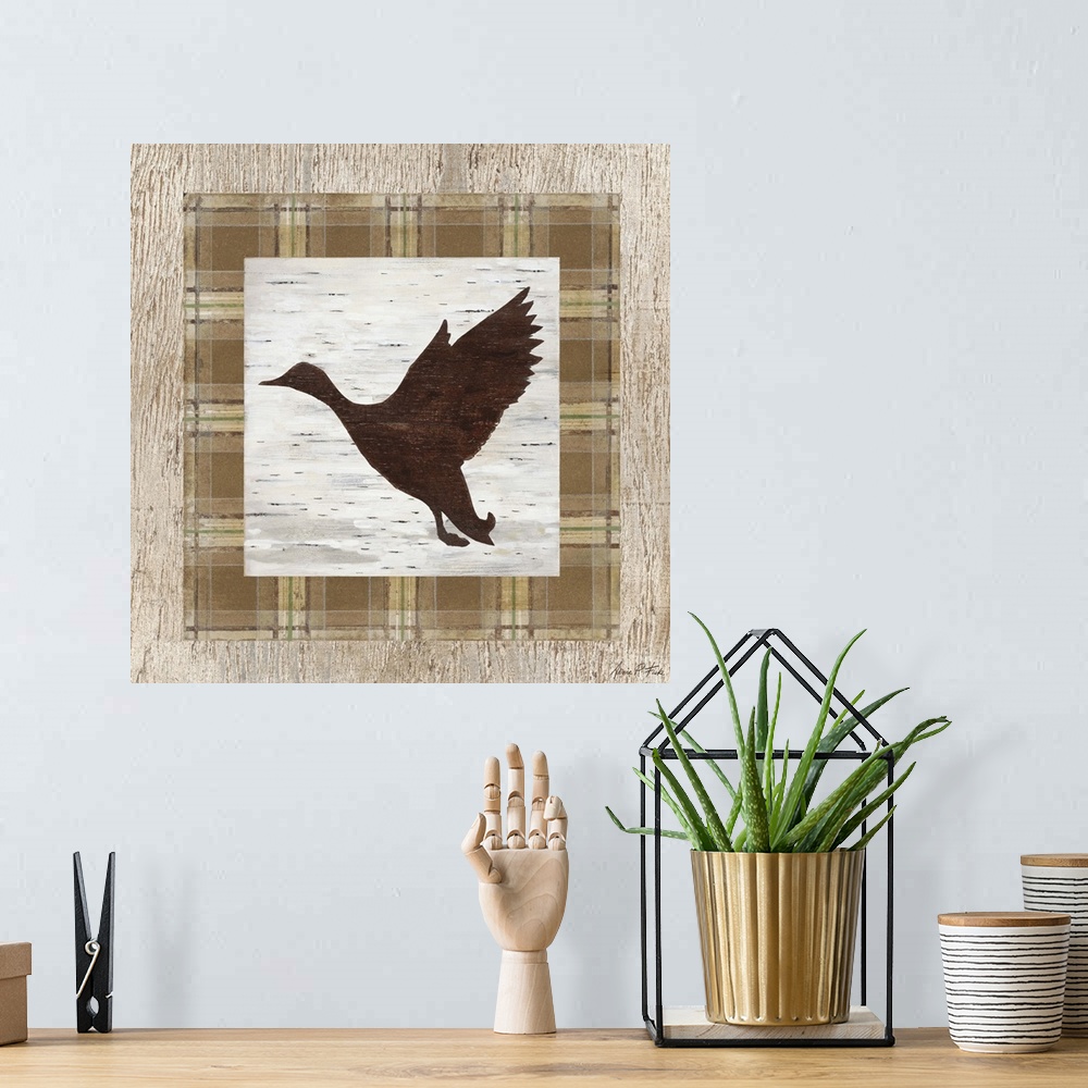 A bohemian room featuring Flying Duck