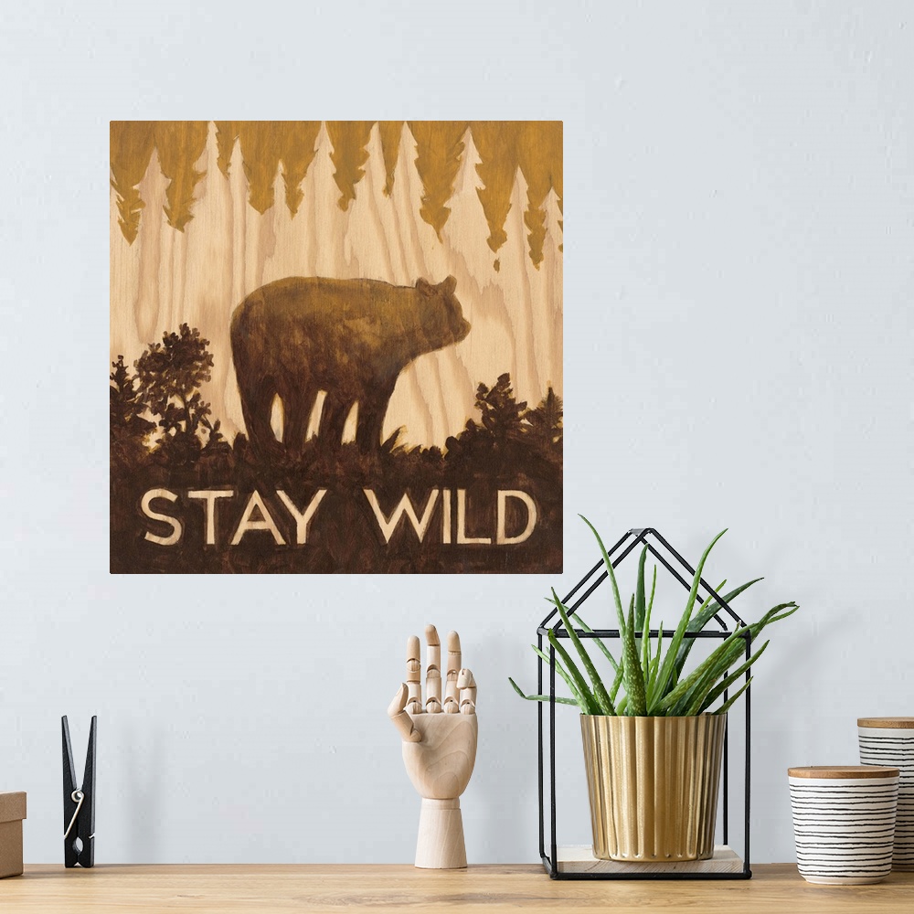 A bohemian room featuring Stay Wild