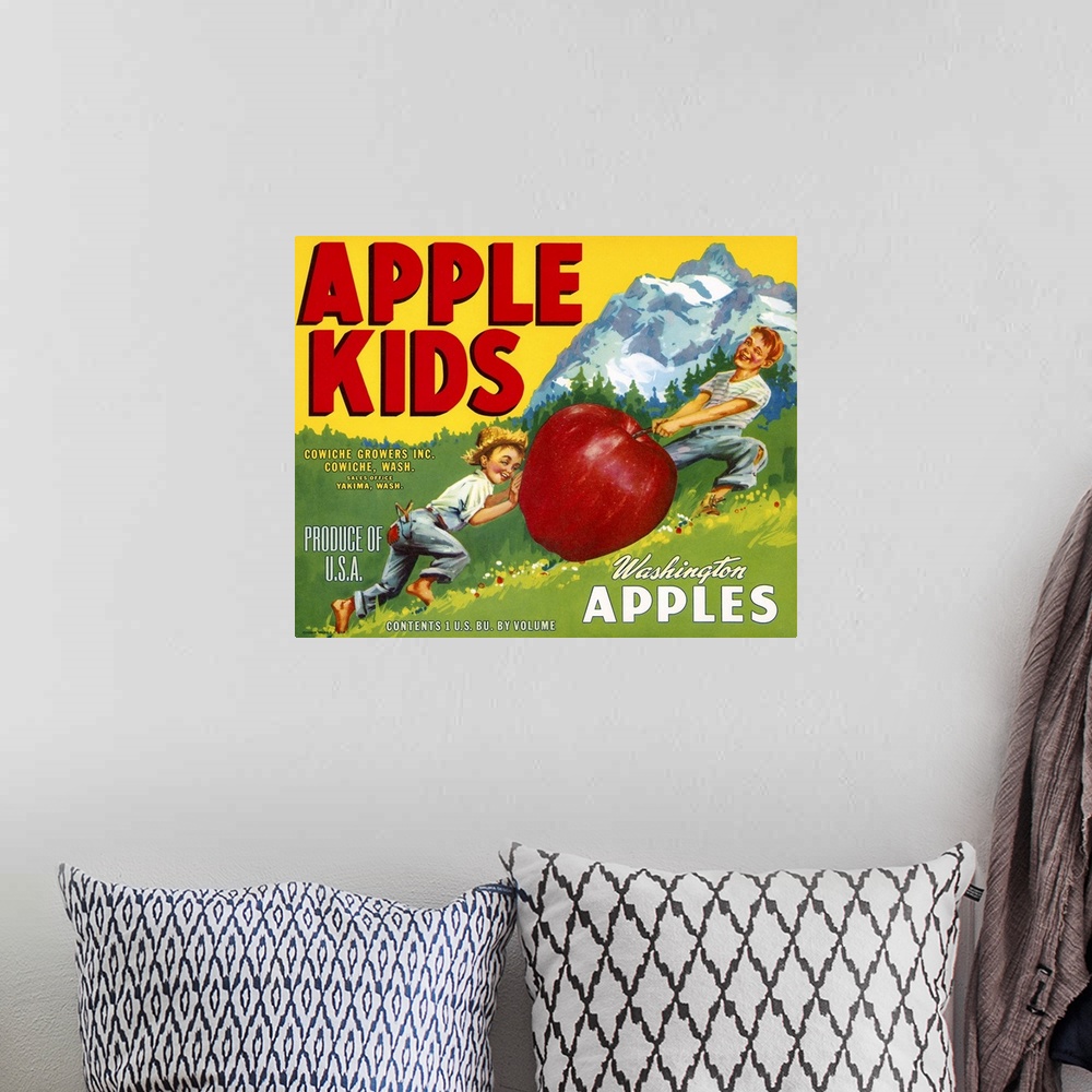 A bohemian room featuring Apple Kids