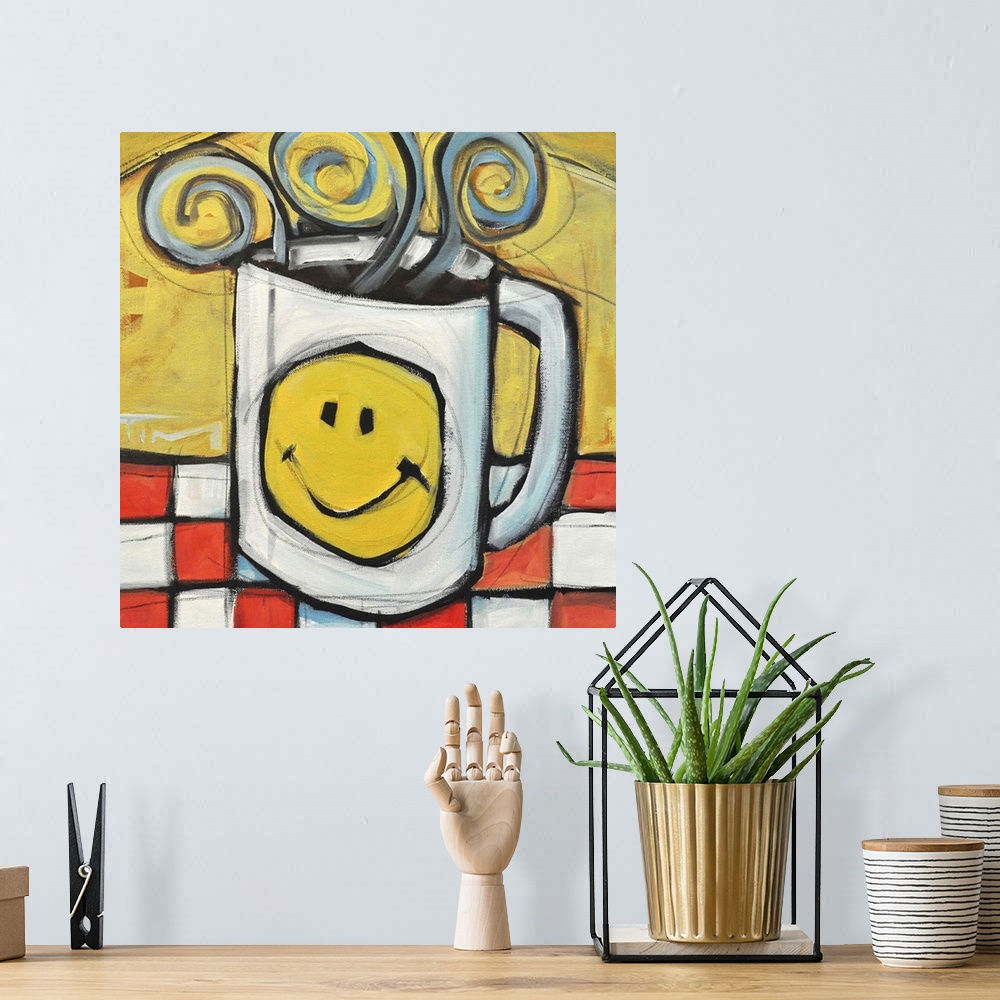 A bohemian room featuring Coffee Cup I