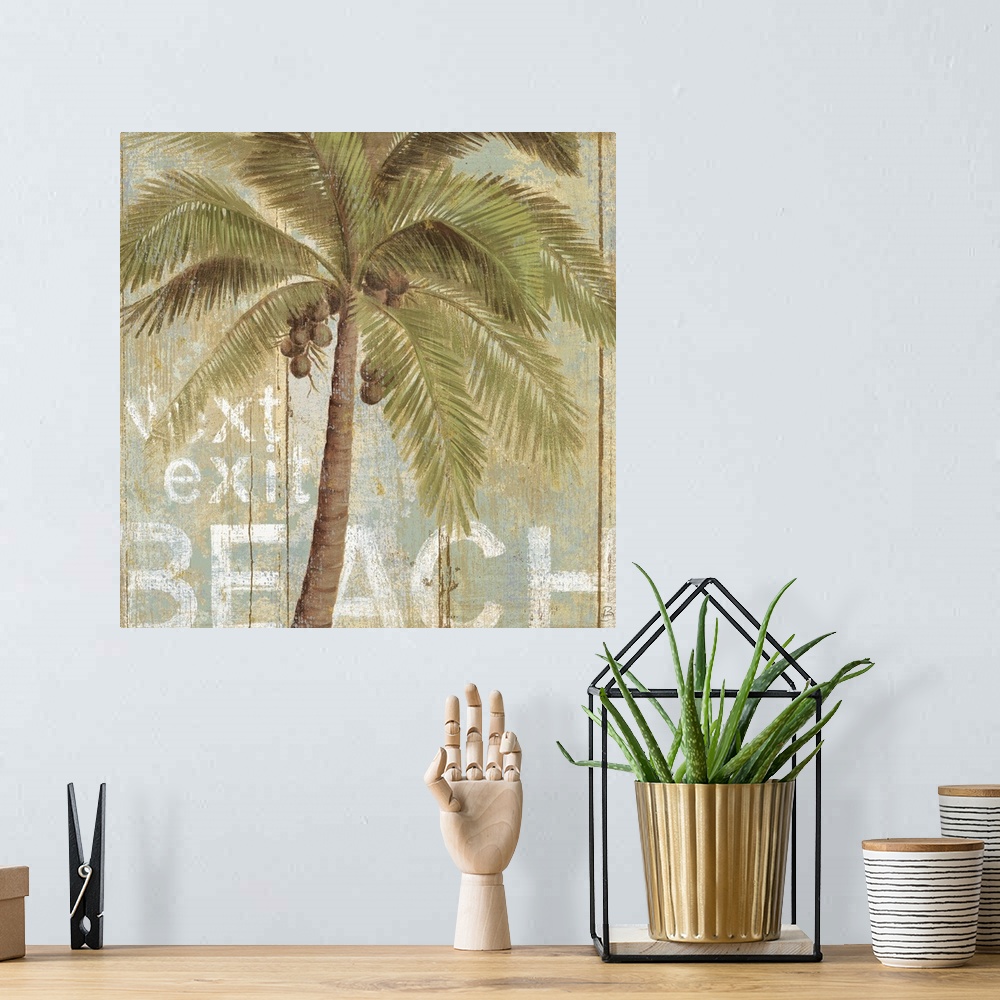 A bohemian room featuring To The Beach I