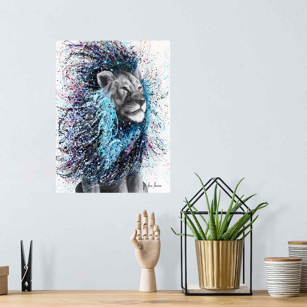 A bohemian room featuring Dream Of A Lion