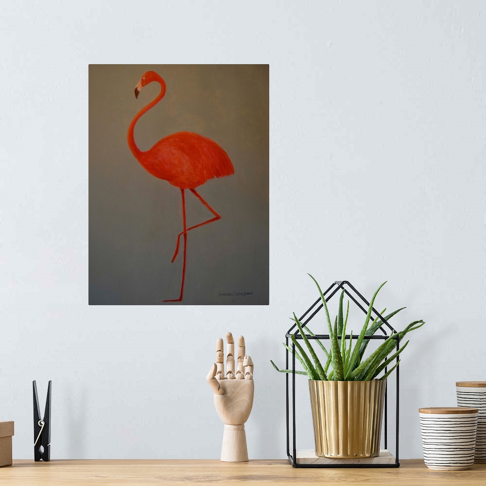 A bohemian room featuring Flamingo by Seligman, Lincoln