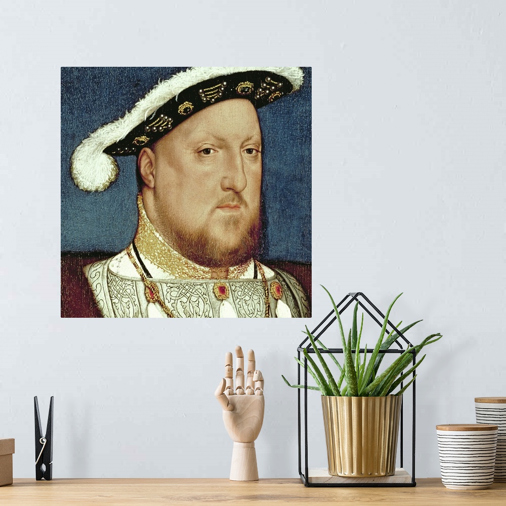 A bohemian room featuring King Henry VIII