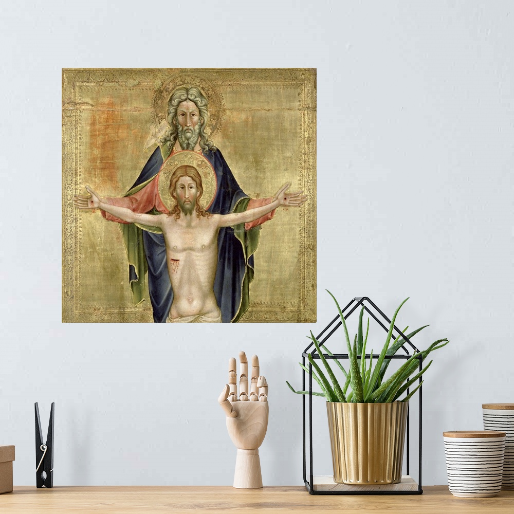 A bohemian room featuring The Holy Trinity