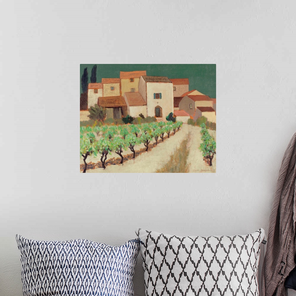 A bohemian room featuring Vineyard, Provence