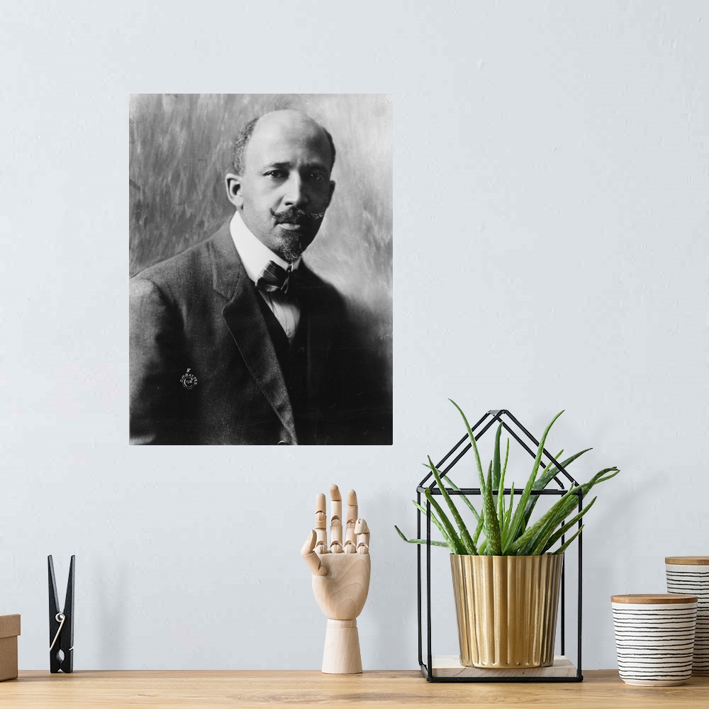 A bohemian room featuring William Edward Burghardt Du Bois (1868-1963)  African American scholar, writer and civil rights a...