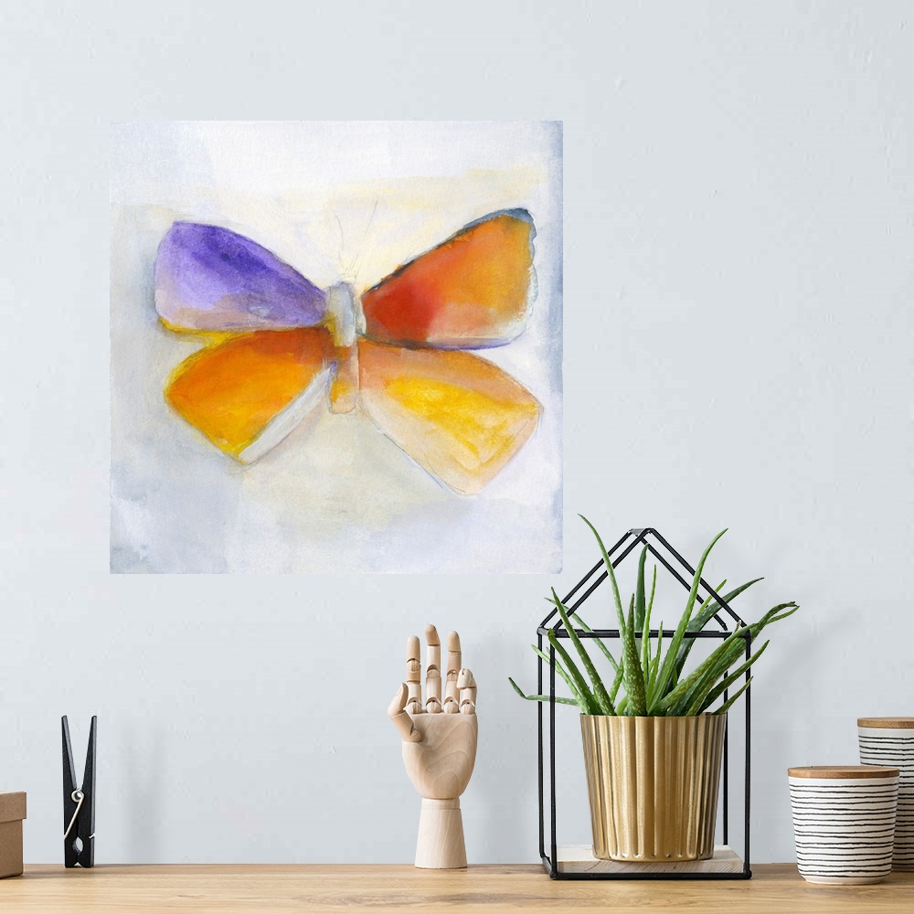 A bohemian room featuring Butterfly IV