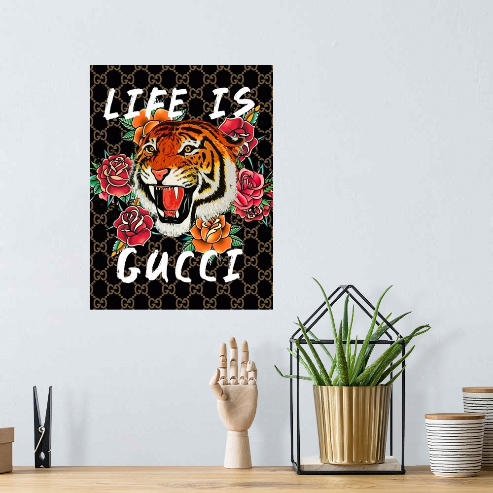 A bohemian room featuring Life Is Tiger I