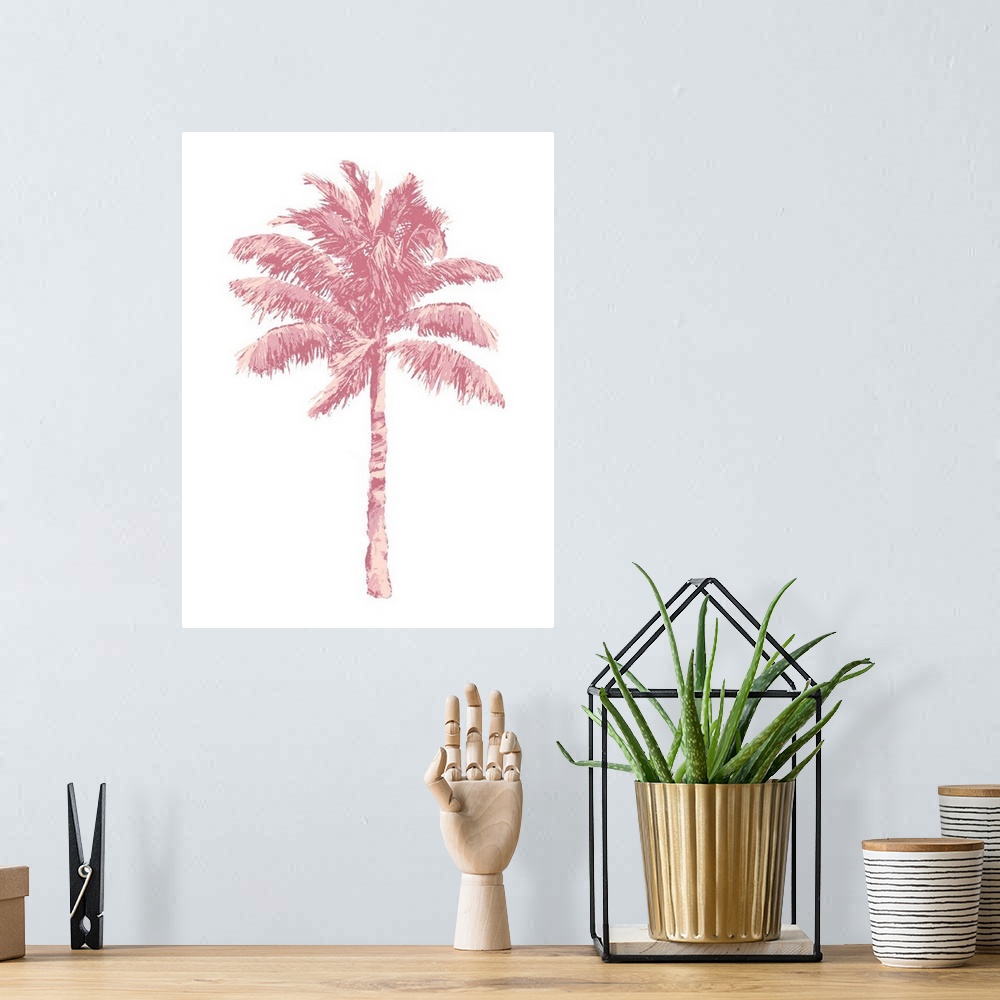 A bohemian room featuring Palm Pink I