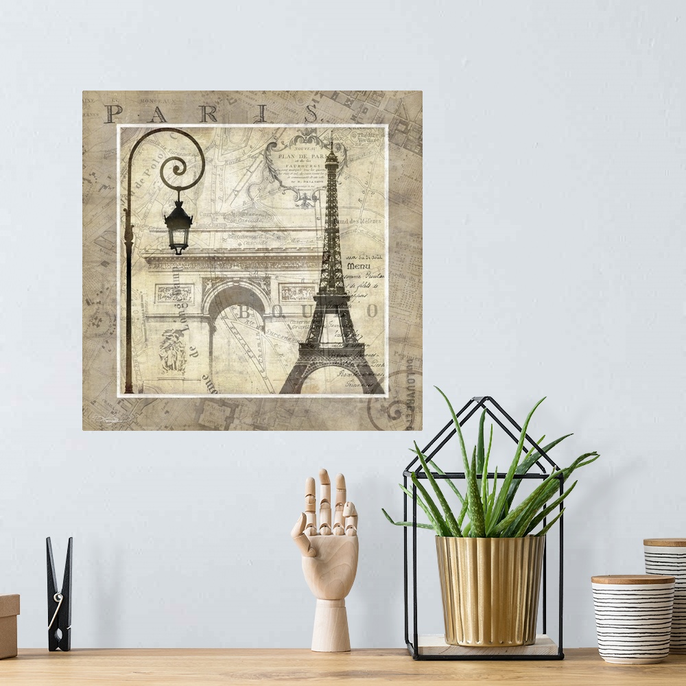 A bohemian room featuring Paris Holiday
