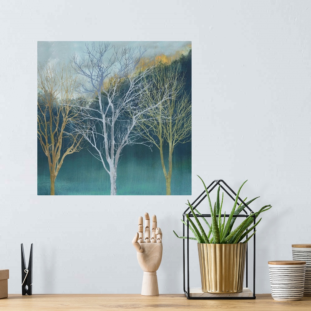 A bohemian room featuring Trees Forest 1