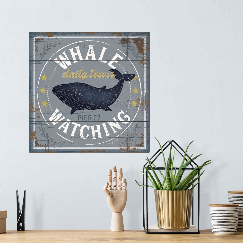 A bohemian room featuring Whale Watching
