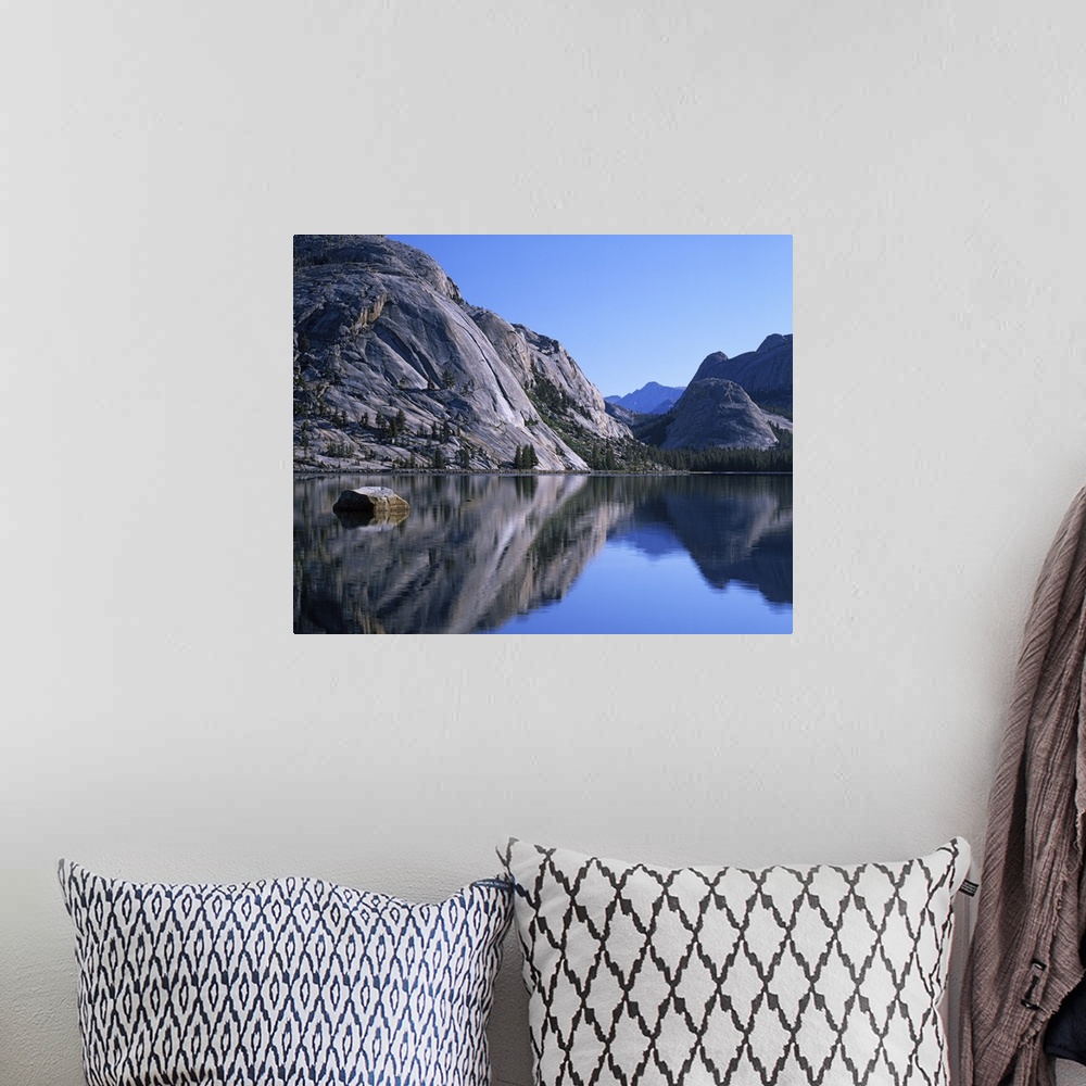 A bohemian room featuring USA, California, Yosemite National Park, Tenaya Lake.