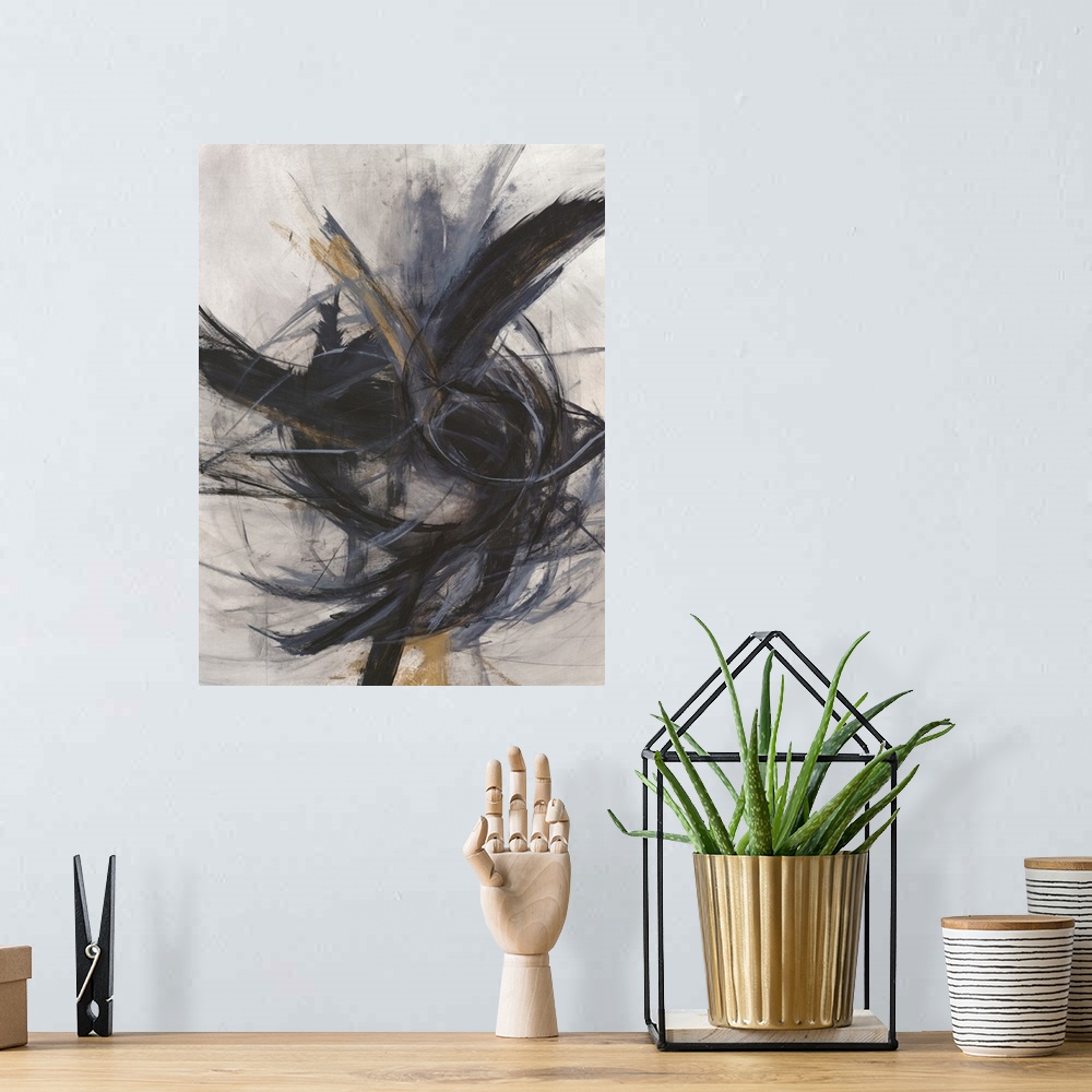 A bohemian room featuring Abstract #175