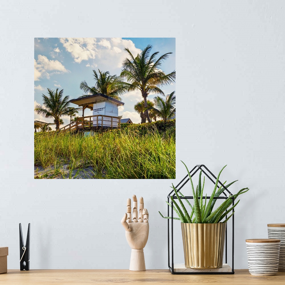 A bohemian room featuring Florida, Boynton Beach, Oceanfront Park, lifeguard house.