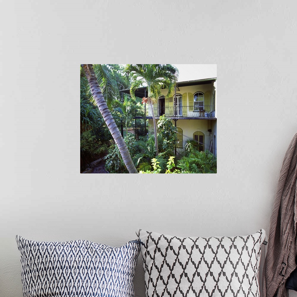 A bohemian room featuring Florida, Florida Keys, Key West, Ernest Hemingway's house
